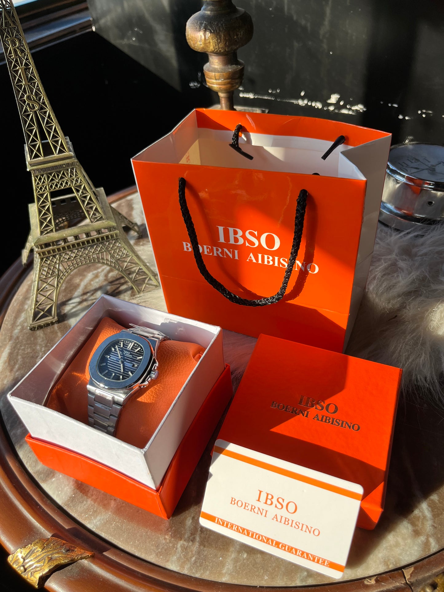IBSO Signature Nautilus-Style Sport Watch