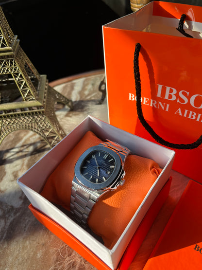 IBSO Signature Nautilus-Style Sport Watch
